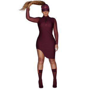🐣adidas Beyoncé IVY Park FTD ASYM Dress